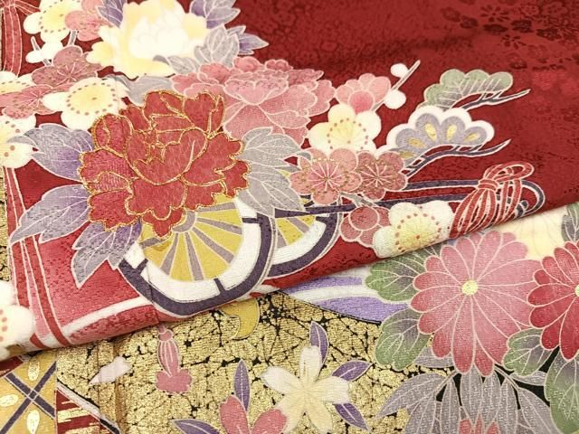 松竹梅 暈し染め