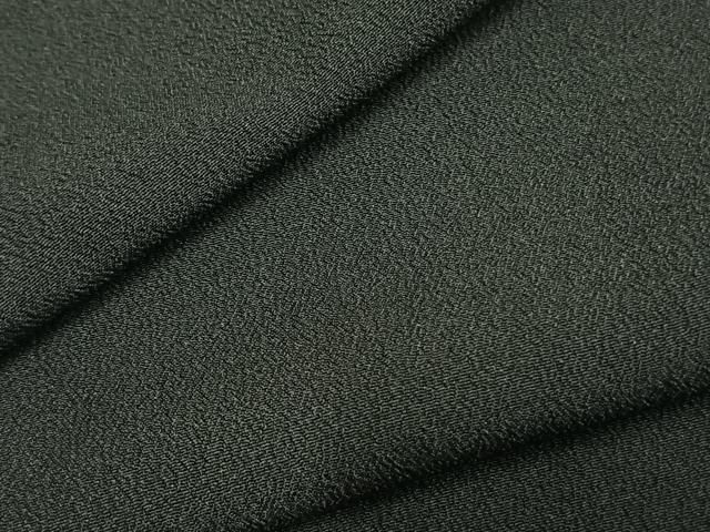 平和屋着物 男性 色無地 単衣 洒落着 黒地 洗える着物 AABD0318fy