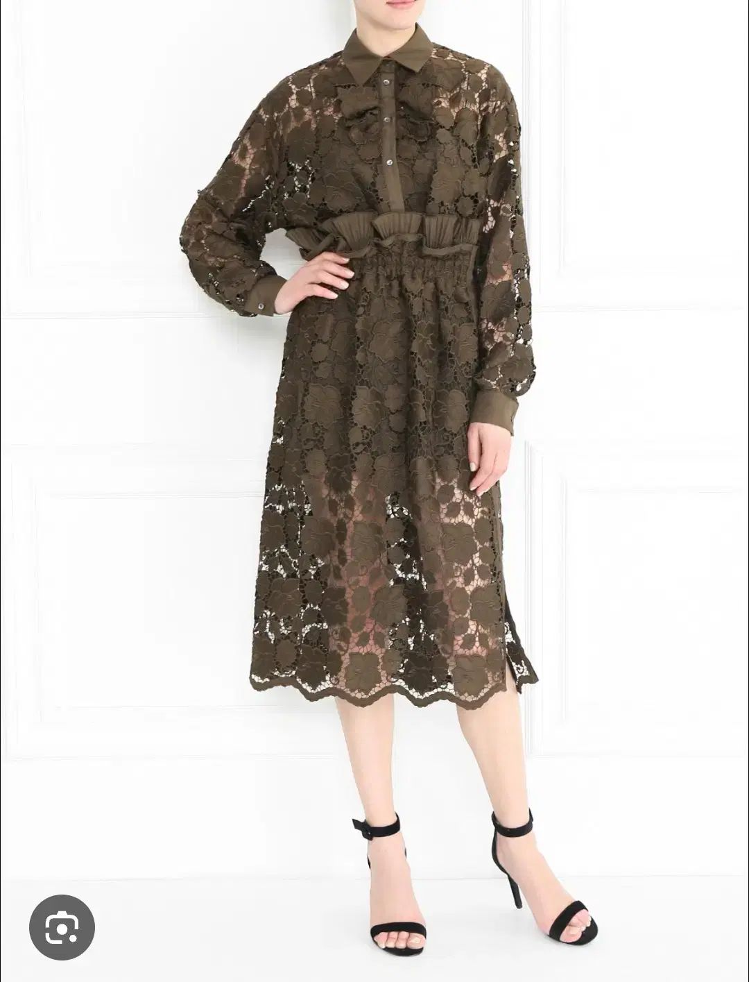 ナンバーツーアニメONEフラワーレースシャツLINEロングONE PIECE 36サイズ