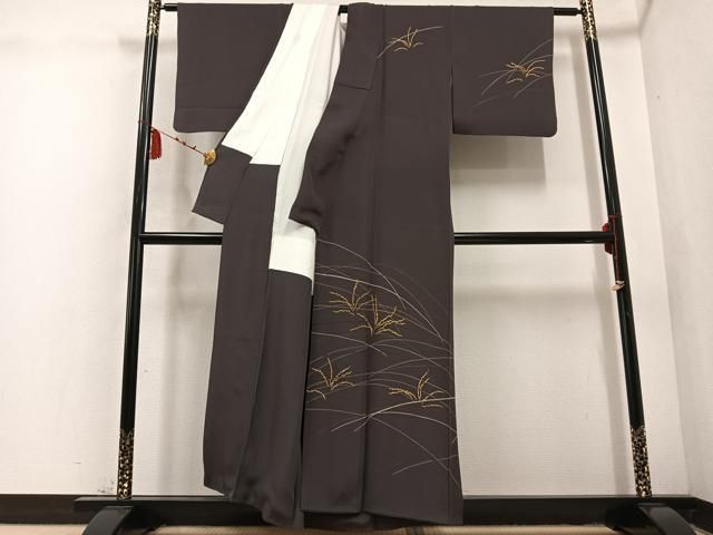 平和屋着物 訪問着 草木文 金彩 正絹 ph