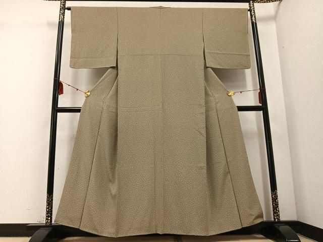 平和屋着物 上質な小紋 舞花文 正絹 ph