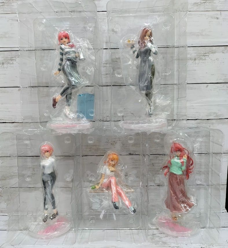 一番くじ 五等分の花嫁∽ ~五つ子ハネムーン!~ A~E賞5体セット - メルカリ