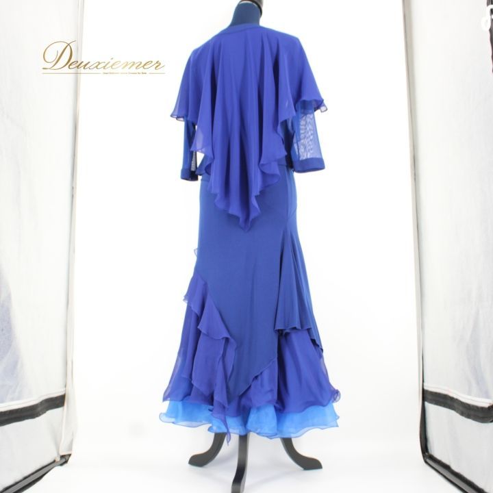 社交ダンス 衣装 スタンダード 上下セット ツーピース パーティ衣装