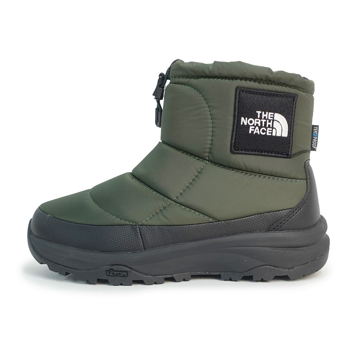 【新品】ノースフェイス THE NORTH FACE ブーツ ヌプシ ブーティ ウォータープルーフ ロゴ ショート NF52280 AK アルパイン×TNFブラック