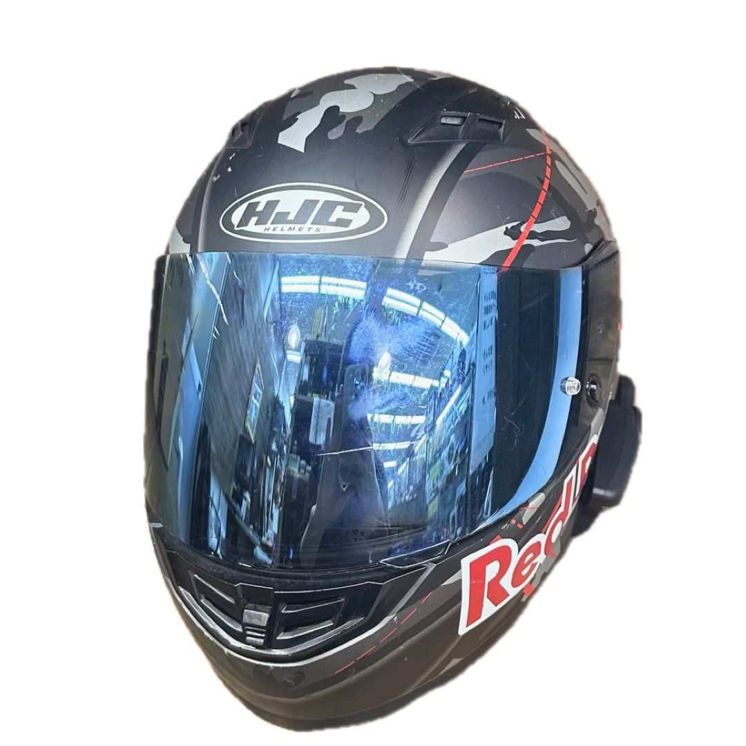 HJC フルフェイスヘルメット CS 15 Mサイズ SENA 20 S EVO セナ インカム付き 通電 済み