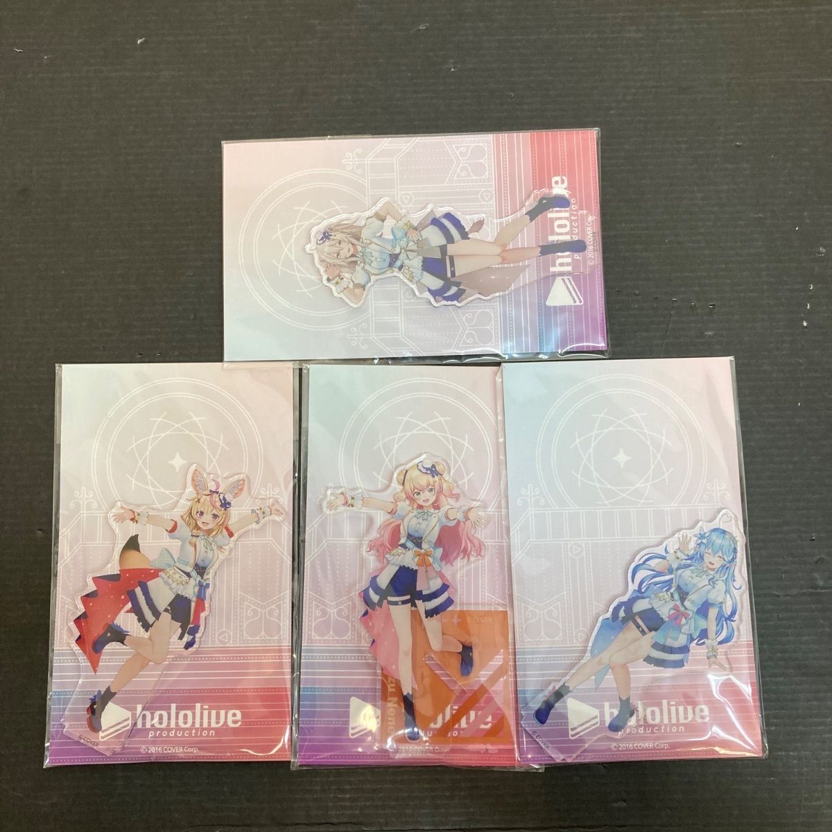 ホロライブ 3Dアクリルスタンドセット ブライト衣装ver 3Dアクリル