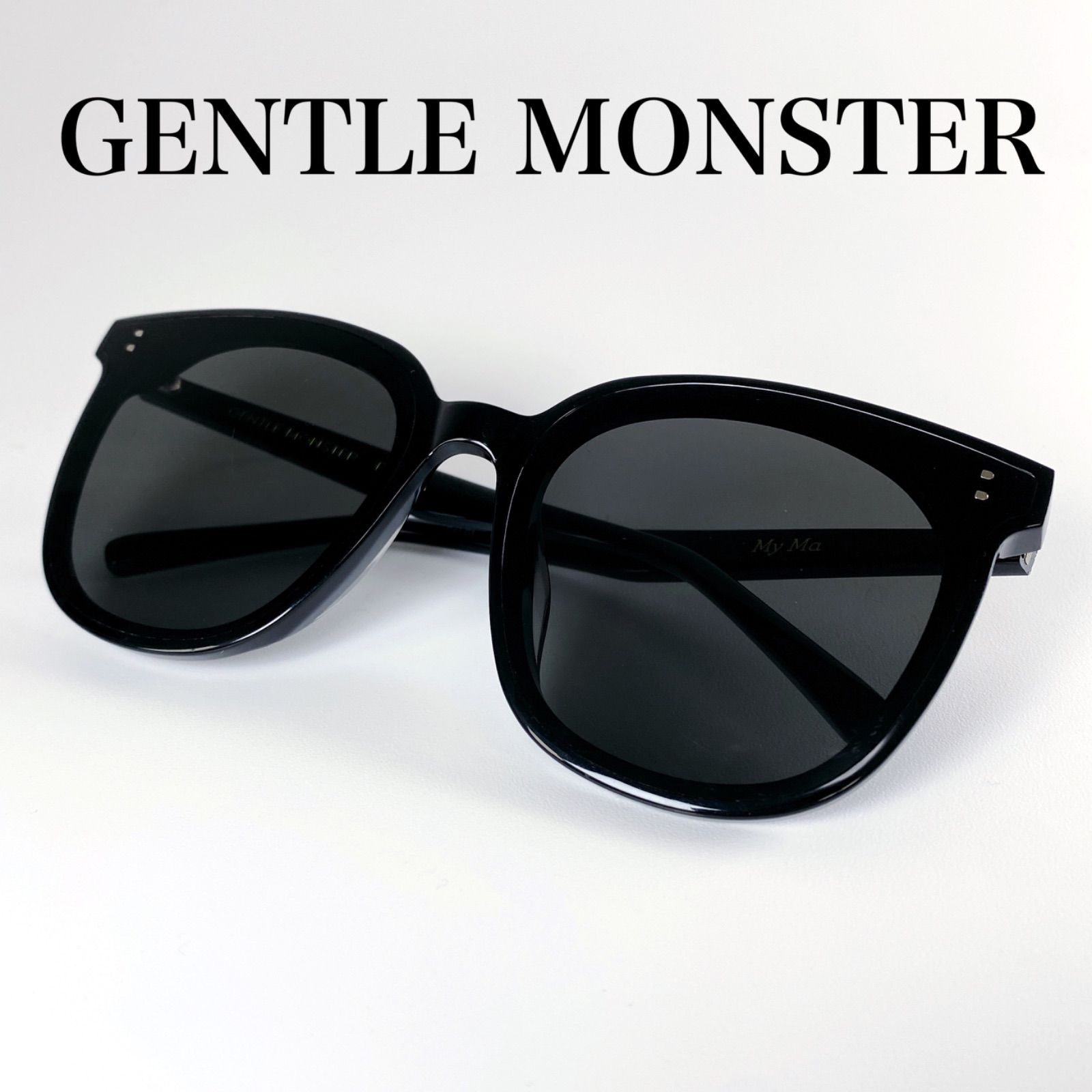 GENTLE MONSTER ジェントルモンスター My Ma 01 サングラス ブラック モード メンズ レディース ユニセックス