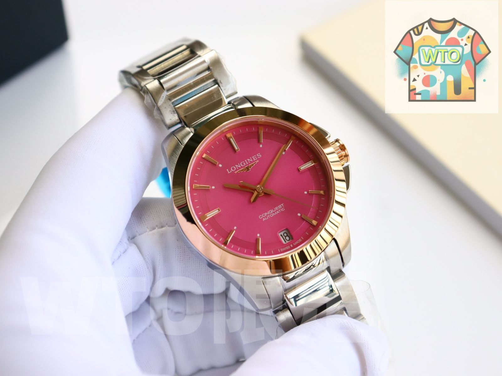 WTO通販 Longines ロンジン コンクエスト エナジー シリーズ 全自動機械式ムーブメント搭載-WTO輸入-UQB 52