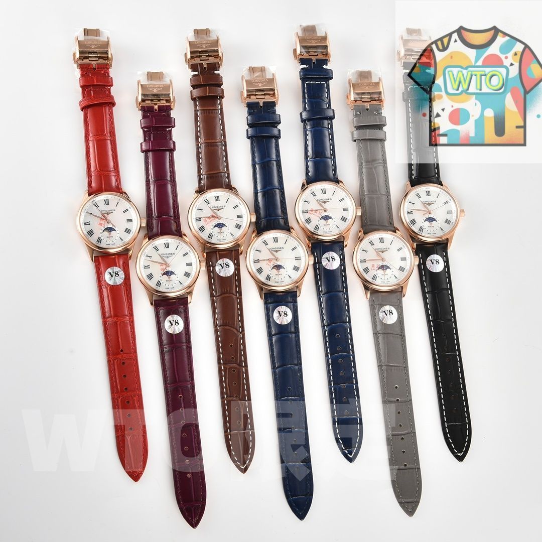  WTO通販 Longines ロンジン マスター 月相シリーズ 高貴で優雅-WTO輸入-NWQ 44 腕時計(デジタル) 時計