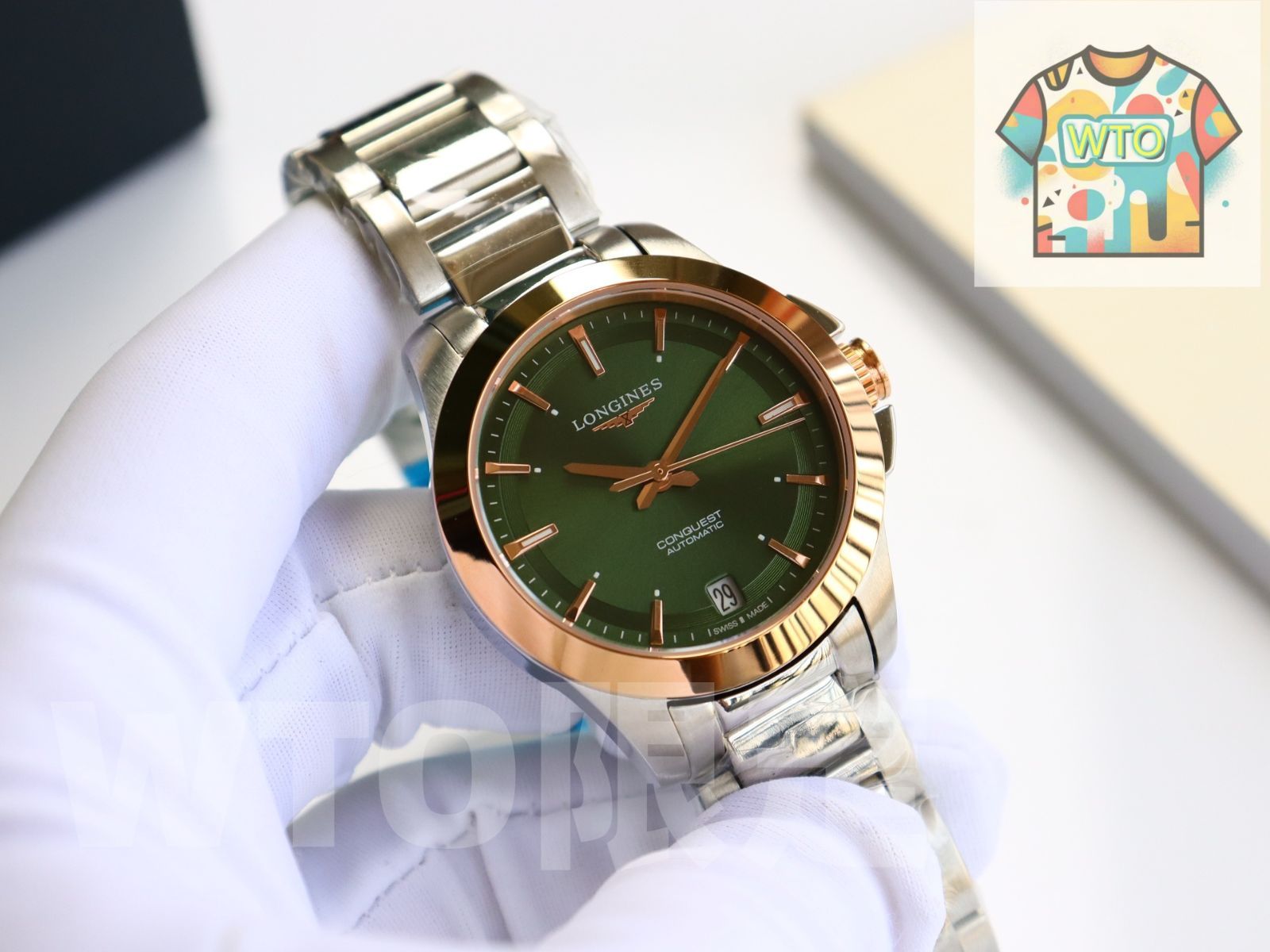 WTO通販 Longines ロンジン コンクエスト エナジー シリーズ 全自動機械式ムーブメント搭載-WTO輸入-NSJ 82