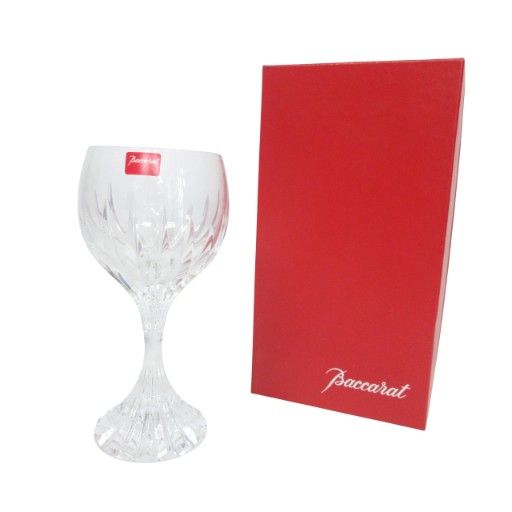 バカラ Baccarat シール付 マッセナ Massena ワイングラス クリスタルガラス M