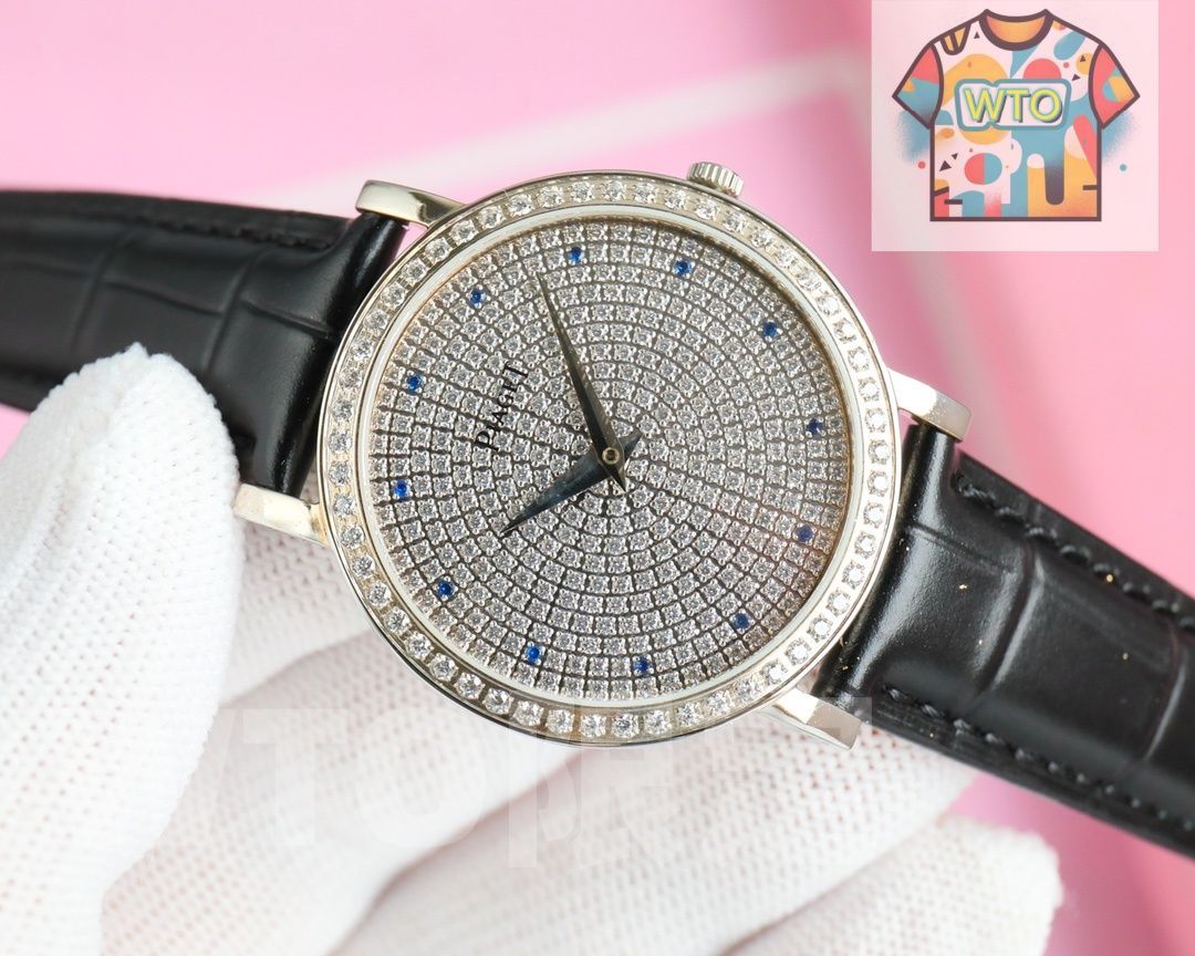 WTO通販 Piaget ピアジェ アルティプラーノ系列 シンプルデザインと 宝石埋め込み技術を融合 WTO輸入 XGU 56 休日コーデ Vネック