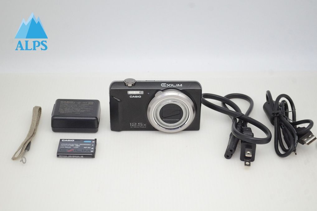 CASIO カシオ EXILIM EX-ZS160 コンパクトデジタルカメラ ブラック 251029w
