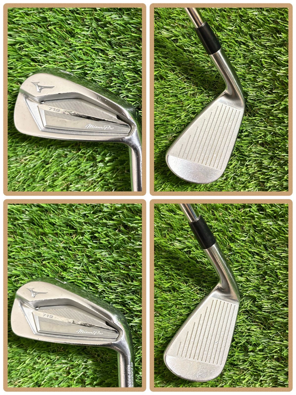 ミズノプロ719 MIZUNO PRO719アイアンセット5本MODUS105 - メルカリ