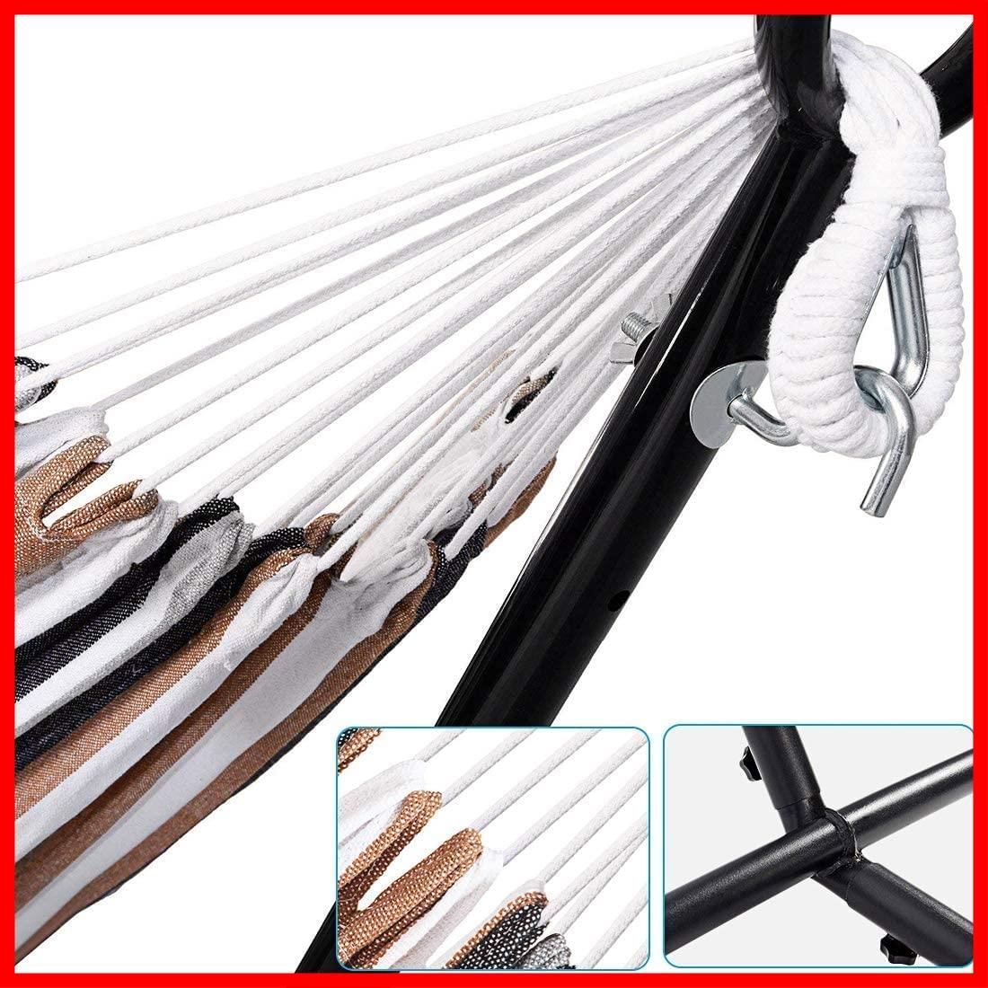 室外 兼用 室内 ダブルサイズ 収納バッグ付き耐荷重300kg 自立式スタンドセット ハンモック WWW_OPDRERGINERDOGAN_COM