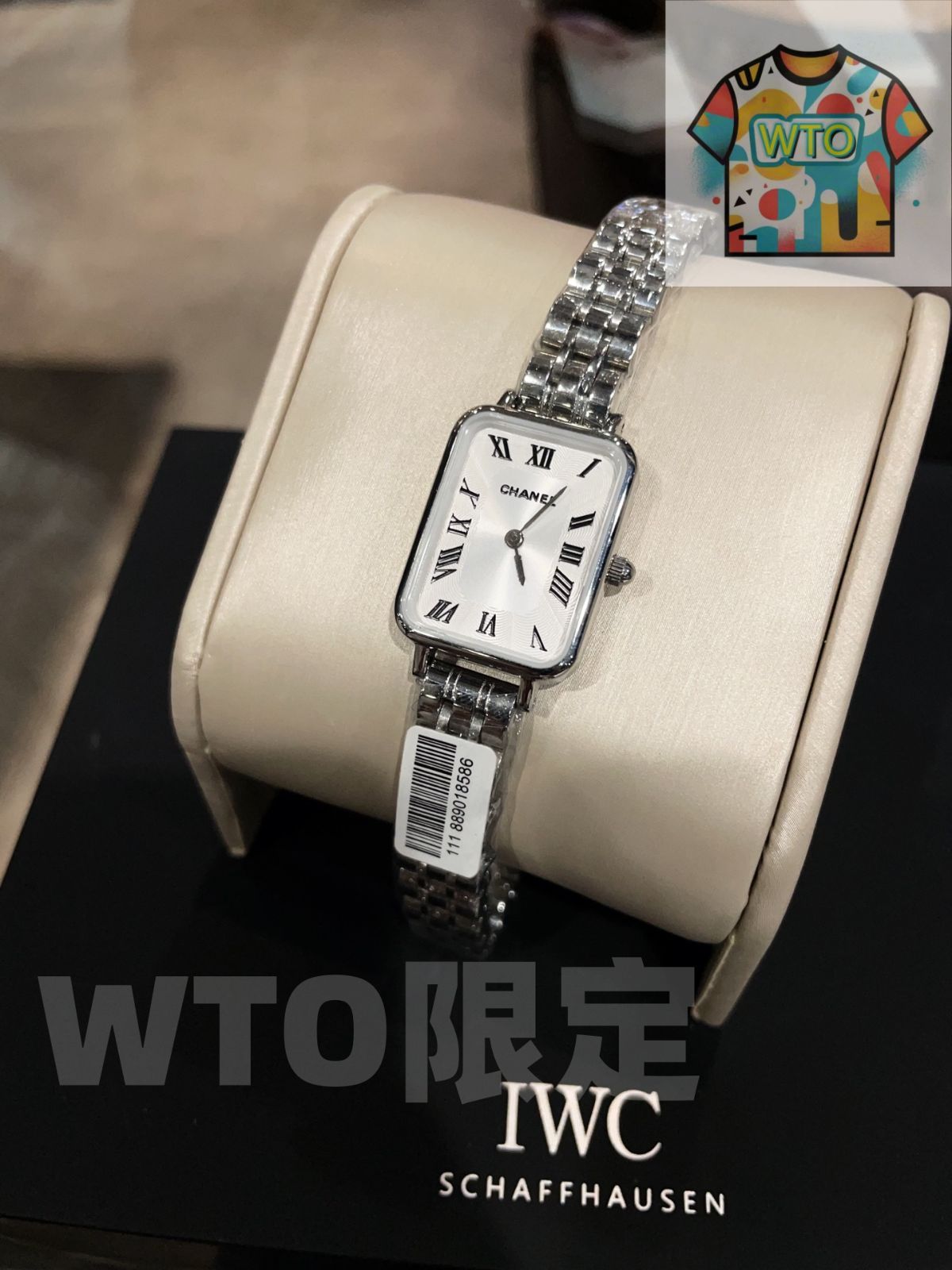 WTO通販 Chanel シャネル ケース表面の四角いリングはガラス電気めっきを採用-WTO輸入-ALQ 06