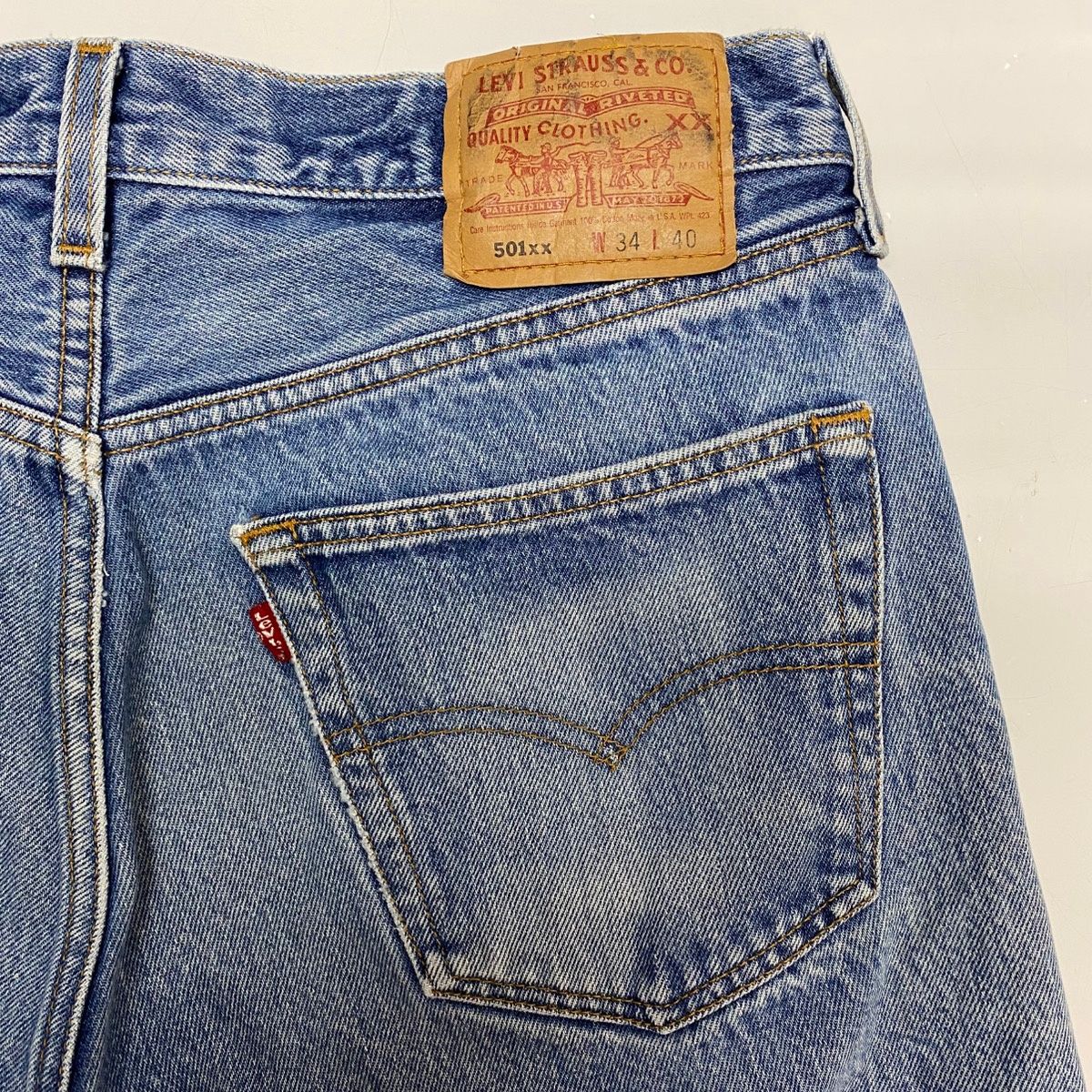 リーバイス Levi's 00's 501XX バレンシア 01年製 USA製 デニム ブルー