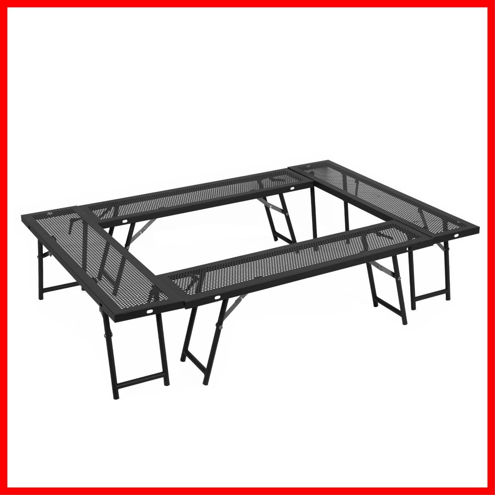 人気商品】SUN-YE 焚き火テーブル アウトドア 囲炉裏 自由な組み合わせ