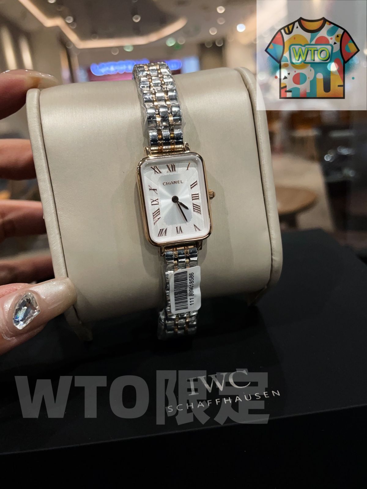  WTO通販 Chanel シャネル ケース表面の四角いリングはガラス電気めっきを採用-WTO輸入-DEE 36 腕時計(デジタル) 時計