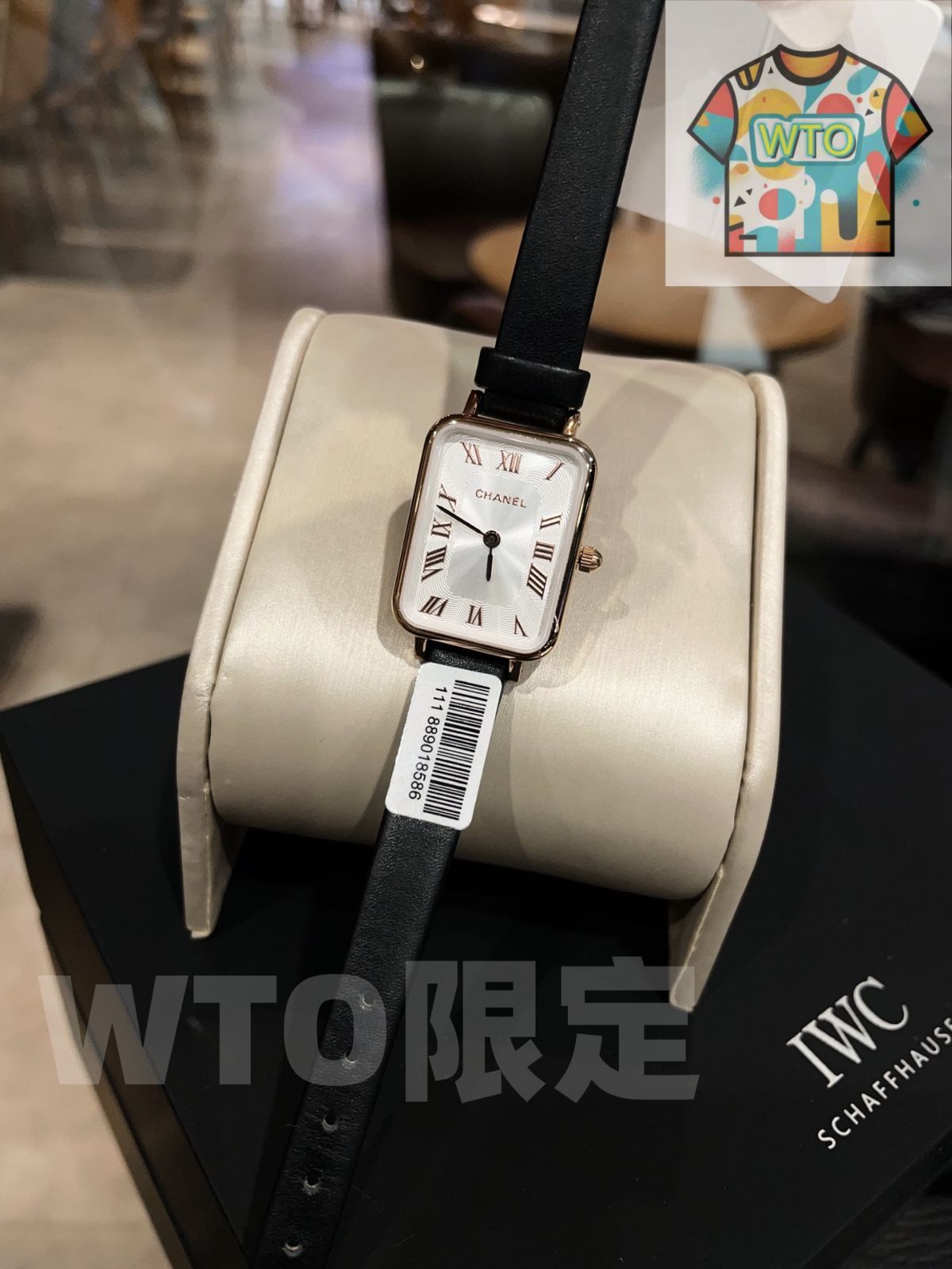 シャネル ケース表面の四角いリングはガラス電気めっきを採用-WTO輸入-UGU