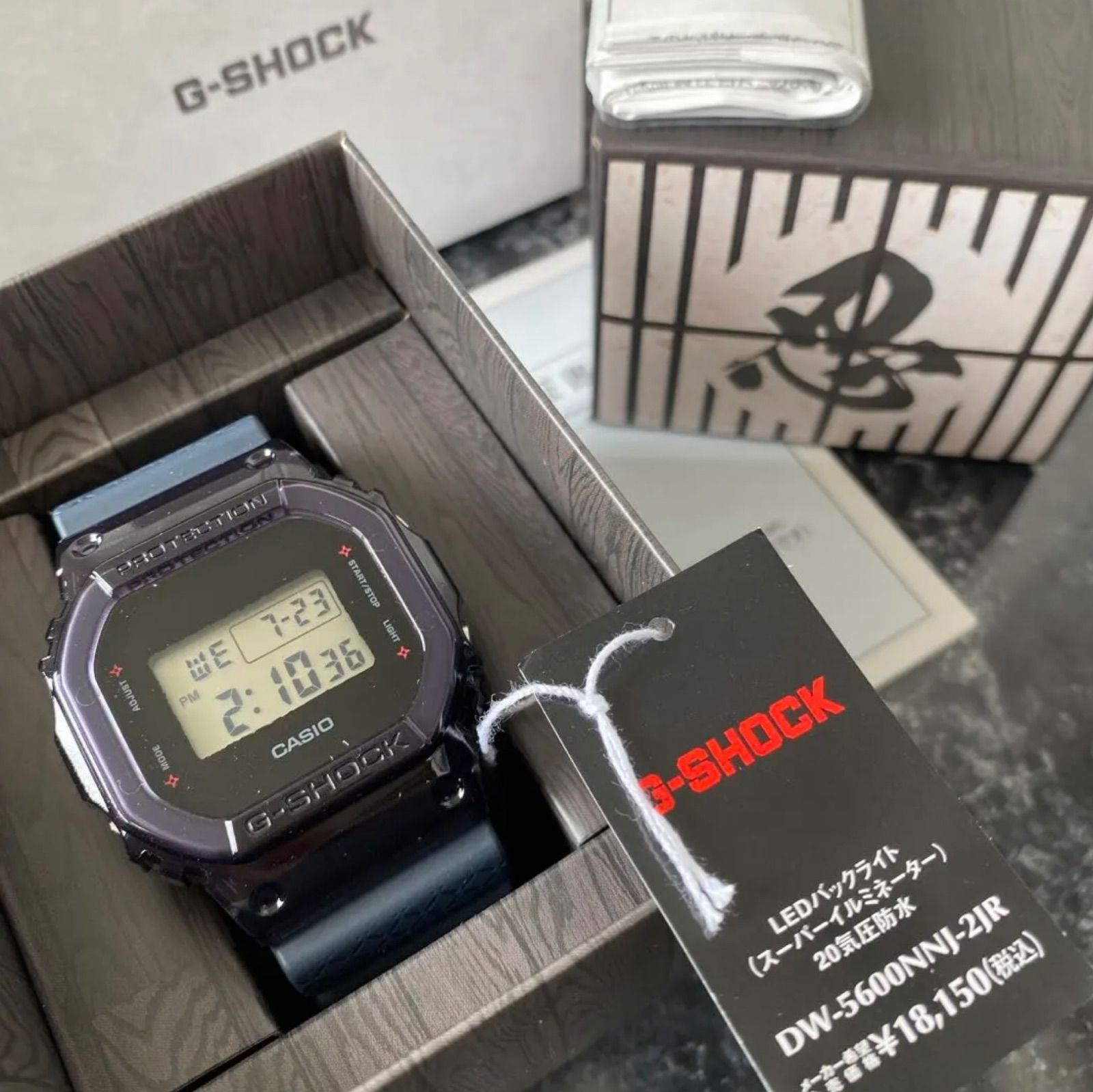 カシオ Gショック クォーツ 忍者 DW-5600NNJ-2JR No.D6UX3D