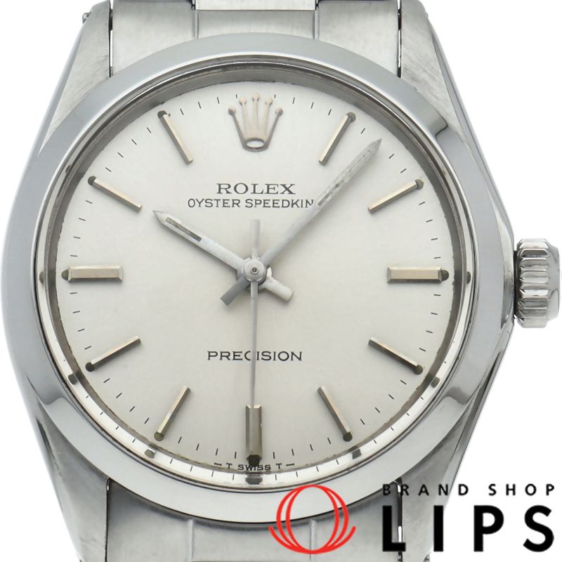 ロレックス オイスタースピードキング アンティーク 6430 2 SS ユニセックス時計 シルバー 仕上げ済 1967年