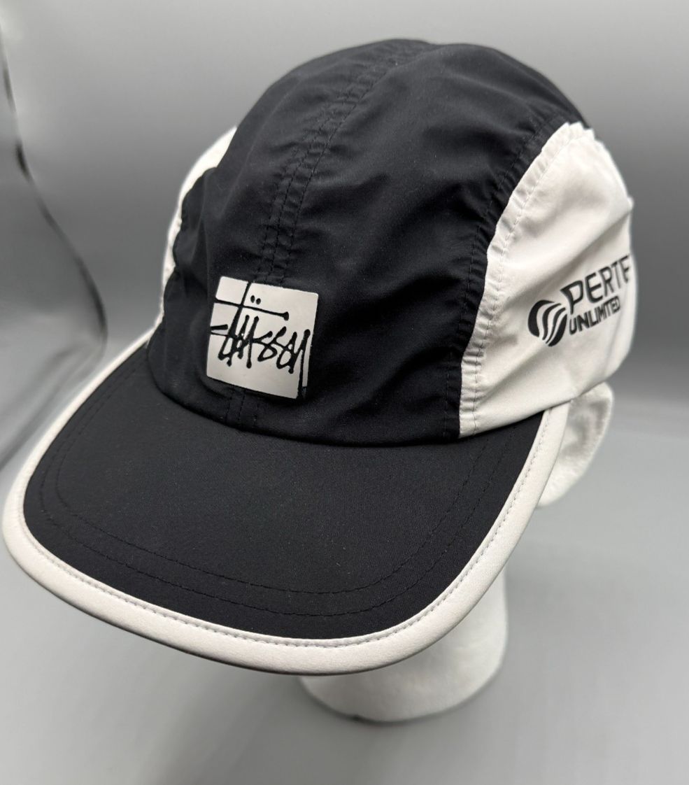 21SS STUSSY ステューシー パーテックス ウォームアップ キャンプ キャップ ブラック