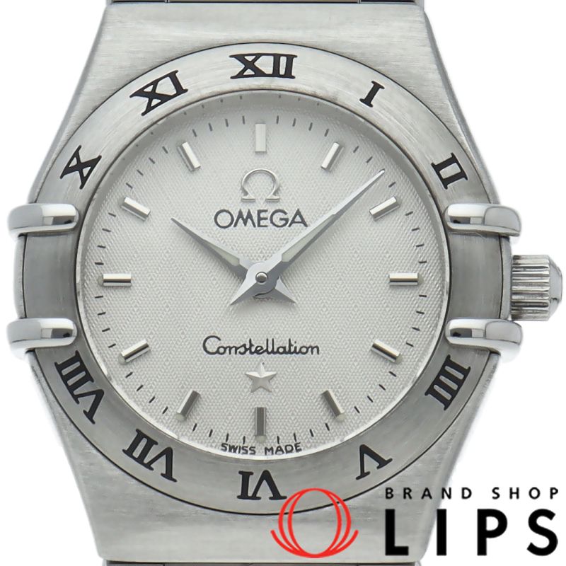 オメガ コンステレーションミニ 22.5 mm 1562.3 箱 保証書 SS レディース時計 シルバー 仕上げ済