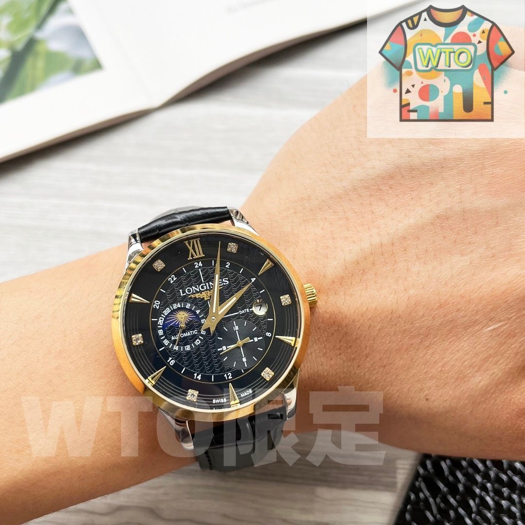 WTO通販 Longines Classic Tri-Time メンズ腕時計-WTO輸入-LJN24