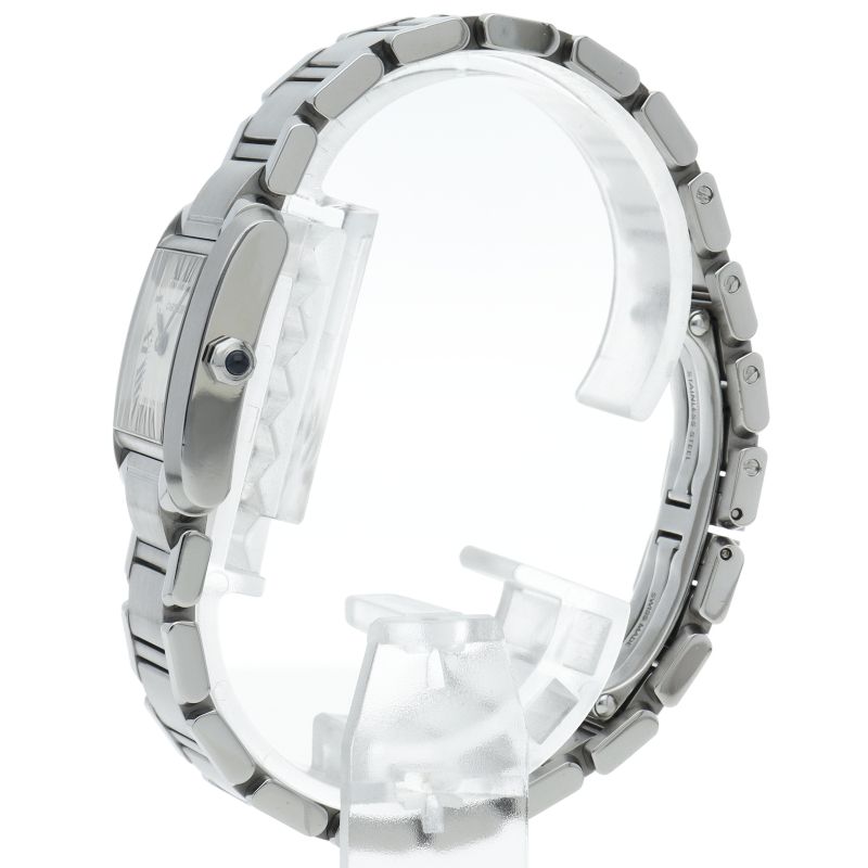 カルティエ タンクフランセーズSM ウォッチ W51008Q3 箱 保証書 SS