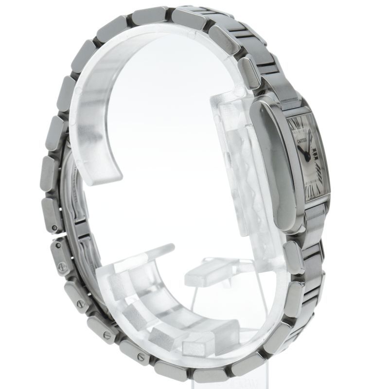 カルティエ タンクフランセーズSM ウォッチ W51008Q3 箱 保証書 SS