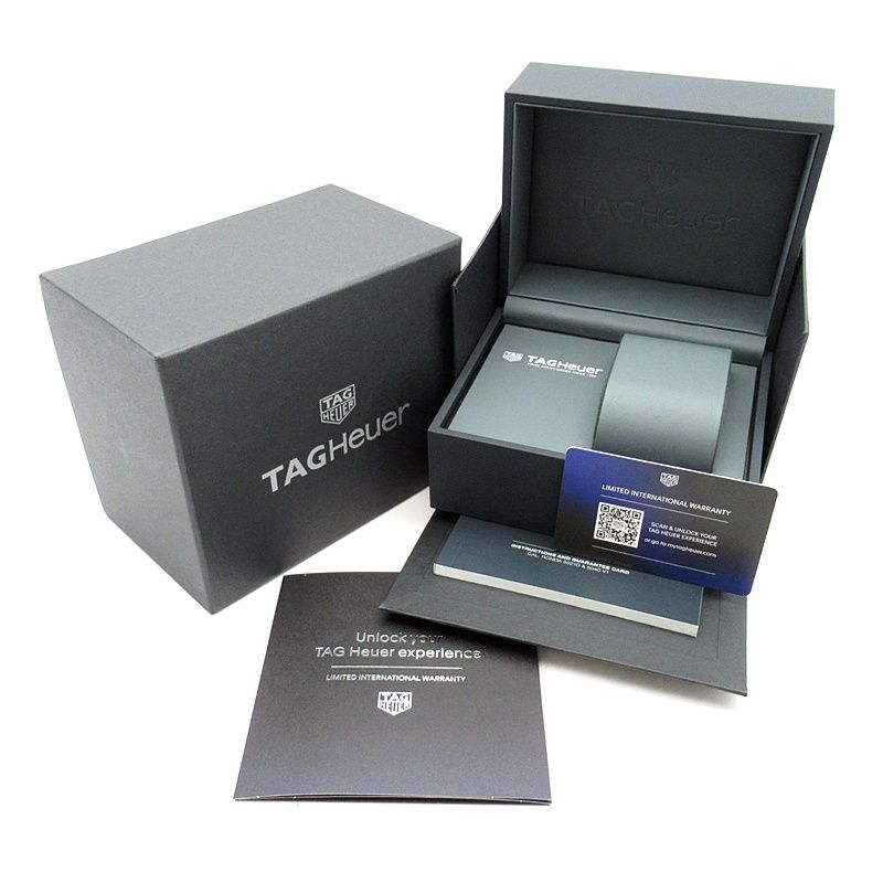  タグ ホイヤー フォーミュラ1 クロノグラフ CAZ 1010 FT 8024 箱 保証書 SS ラバー メンズ時計 ブラック 美 その他 時計