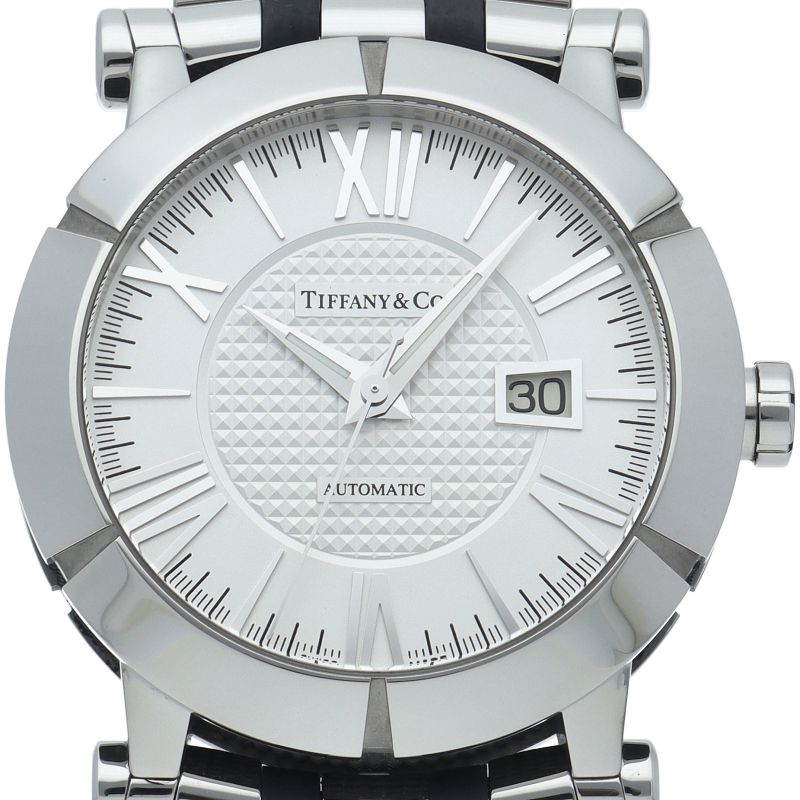 ティファニー アトラスジェント ウォッチ オートマティック Z1000.70.12A21A00A 箱 保証書 SS メンズ時計 シ