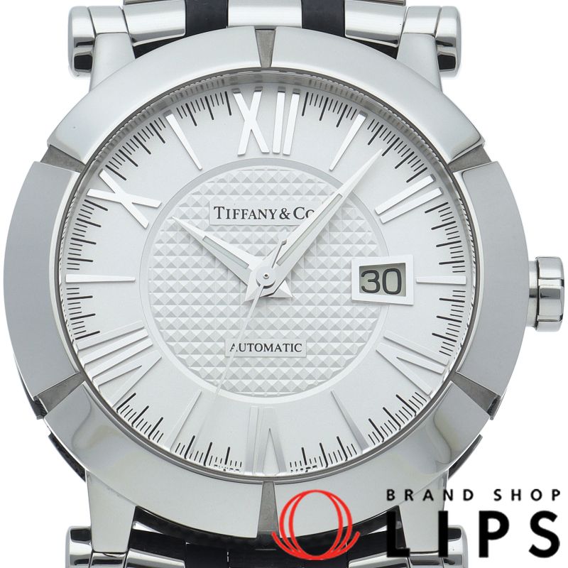 ティファニー アトラスジェント ウォッチ オートマティック Z 1000.70. 箱 保証書 SS メンズ時計 シ