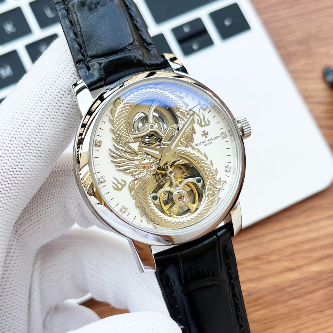 今日 Vacheron Constantin 男士用 腕時計 316 精鋼製 白 金ケース選択