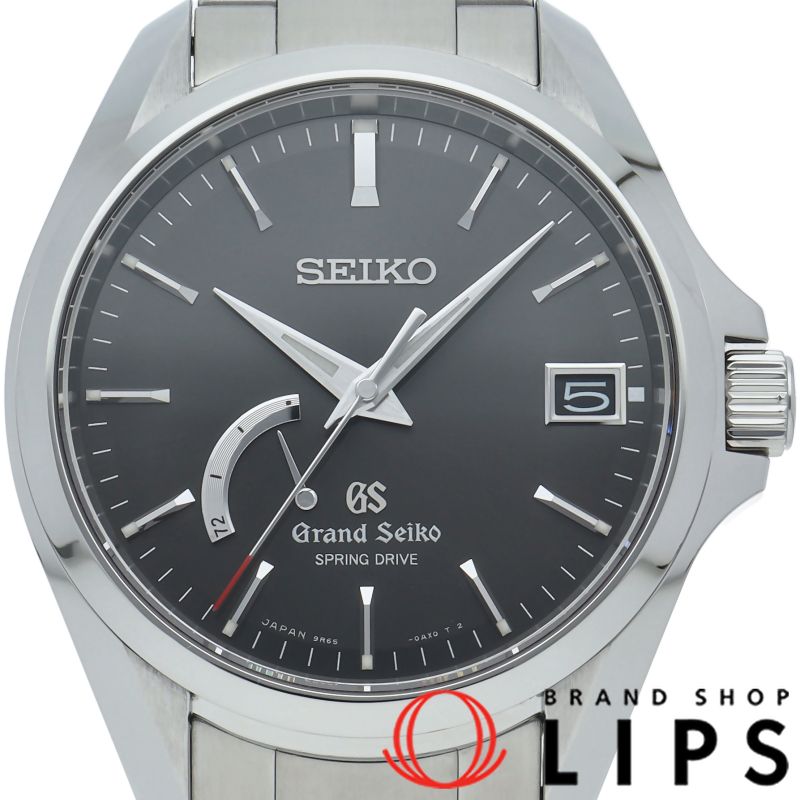 セイコー グランドセイコー スプリングドライブ 39mm マスターショップ SBGA073 9R65-0BD0 箱 SS メン