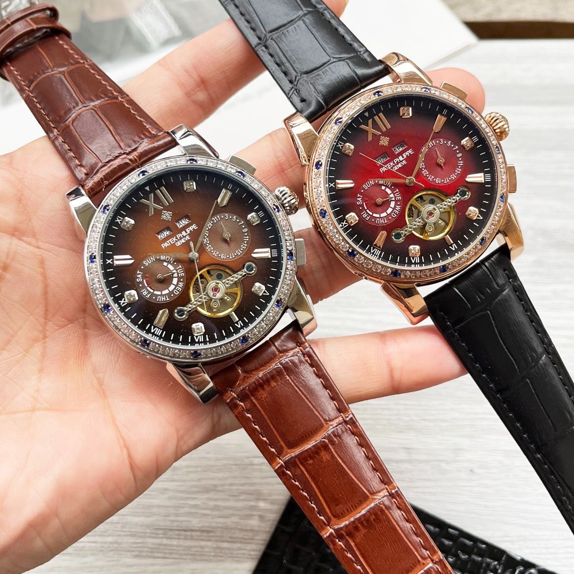 大フライホイール 腕時計