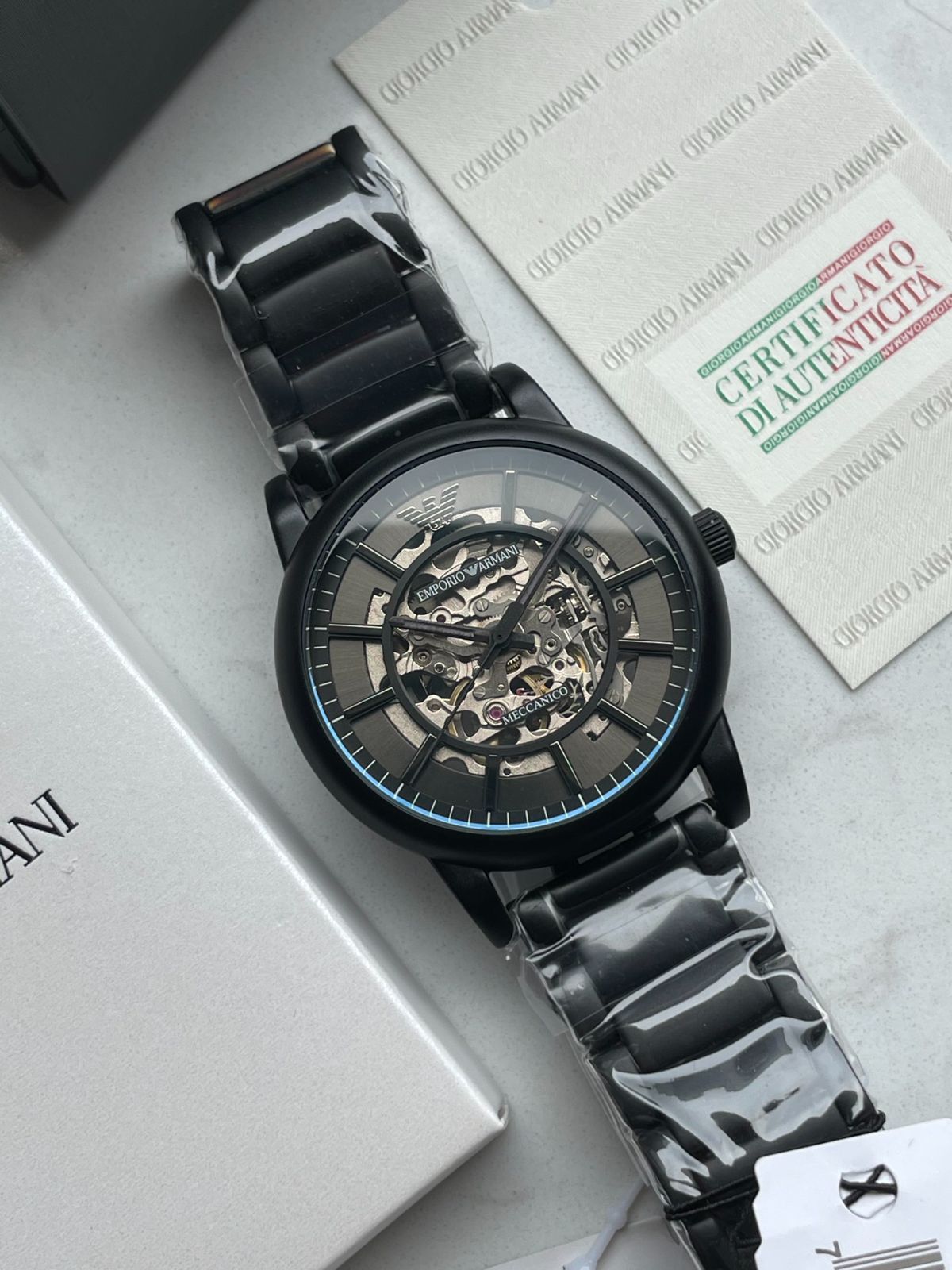  WTO通販 ARMANI アルマーニ スチールクラシック 空ムーブメント腕時計 WTO輸入 QHP 40 腕時計(デジタル) 時計