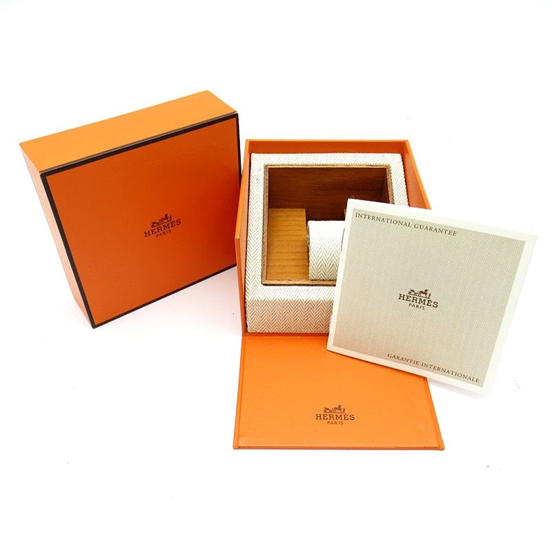 エルメス クリッパー レディース時計 CL4.220 箱 保証書 GP SS レディース時計 ホワイト 仕上げ済 WWW_RSTRENDYBIZ_COM