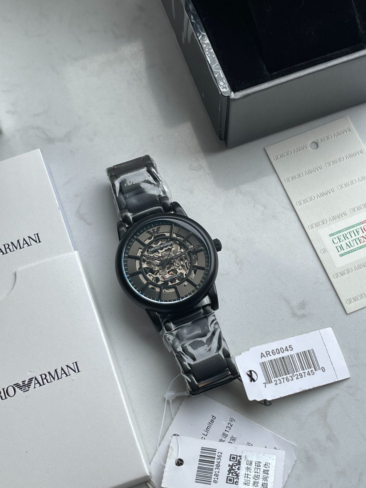 WTO通販 ARMANI アルマーニ スチールクラシック 空ムーブメント腕時計-WTO輸入-QHP40