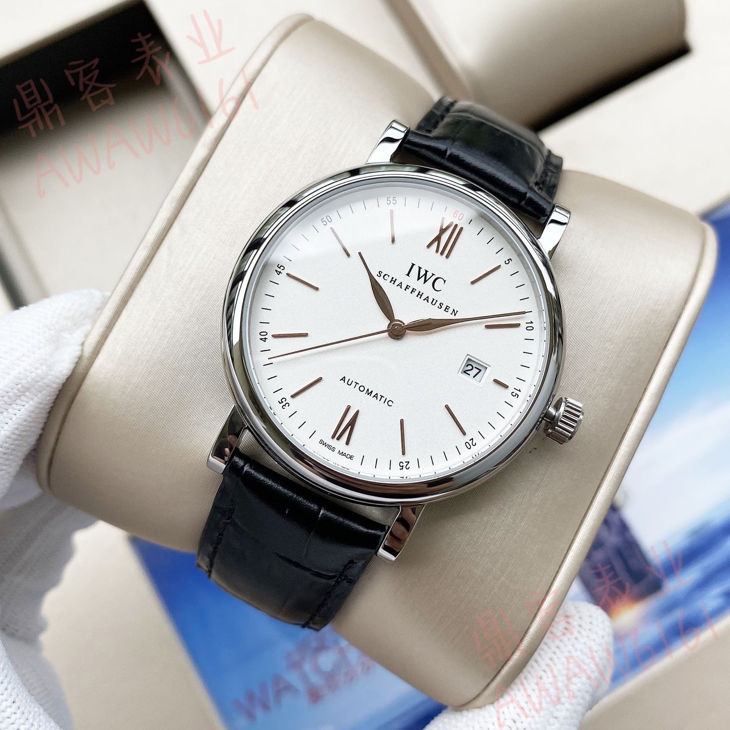 男士用腕時計 ブルークラシックデザイン-WTO輸入-ANH84