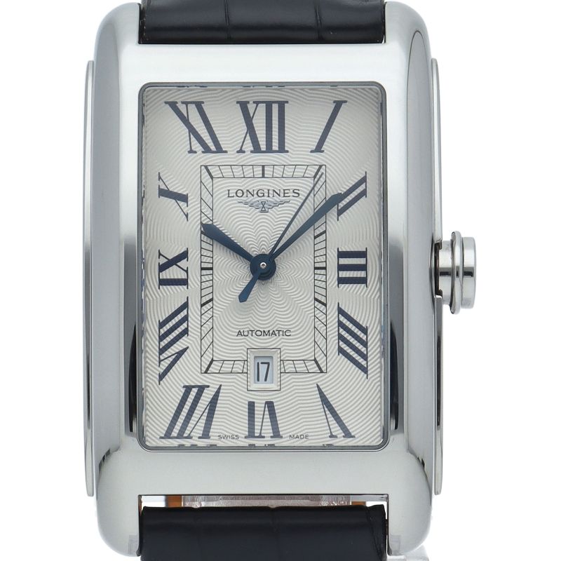 ロンジン ドルチェビータ ウォッチ オートマチック L5.77.4 L5.757.4.73.0 箱 保証書 SS 革 メンズ時計