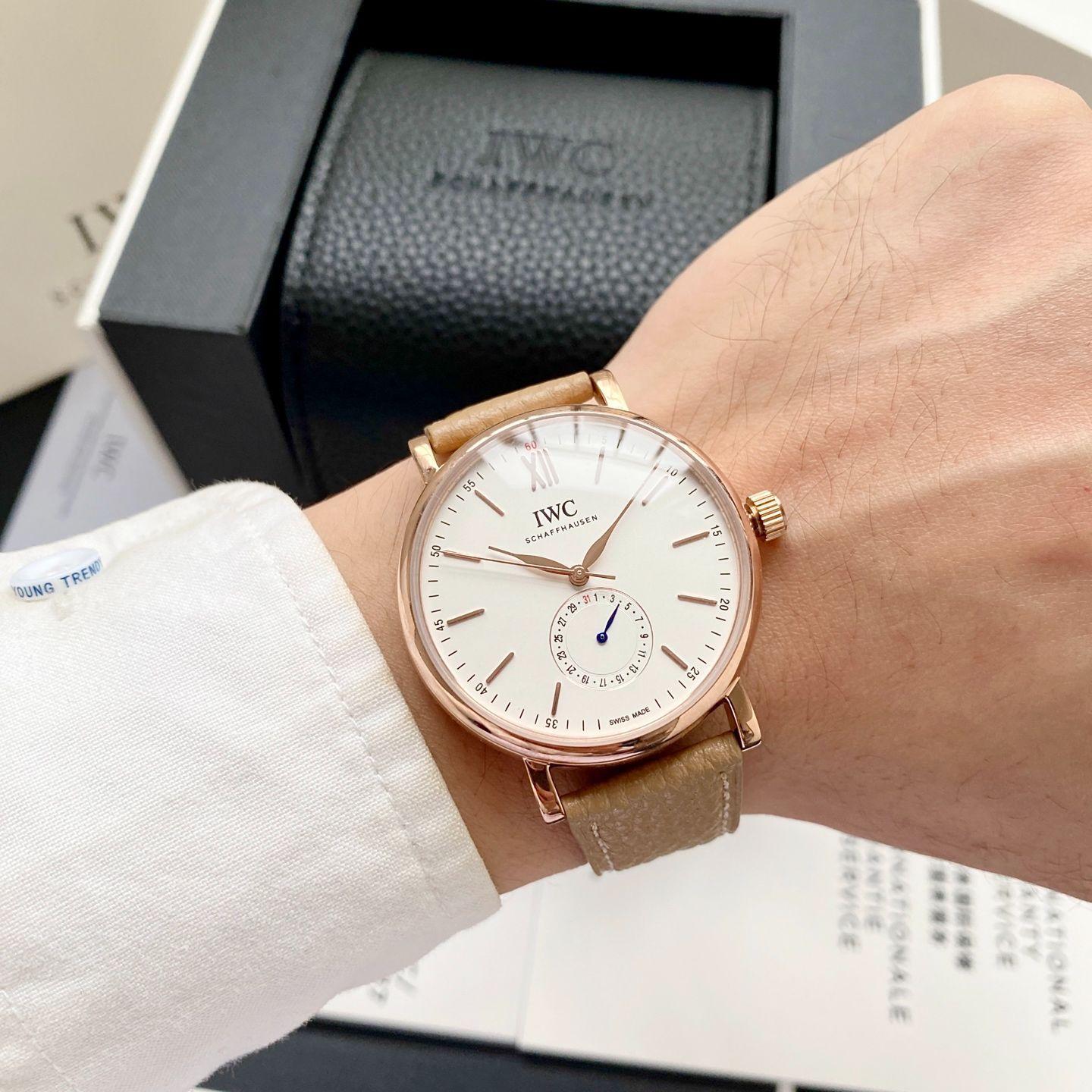  WTO通販 IWC Portofino アイダブルユーエス ポルトフィーノ 腕時計 WTO輸入 VRN 10 腕時計(デジタル) 時計