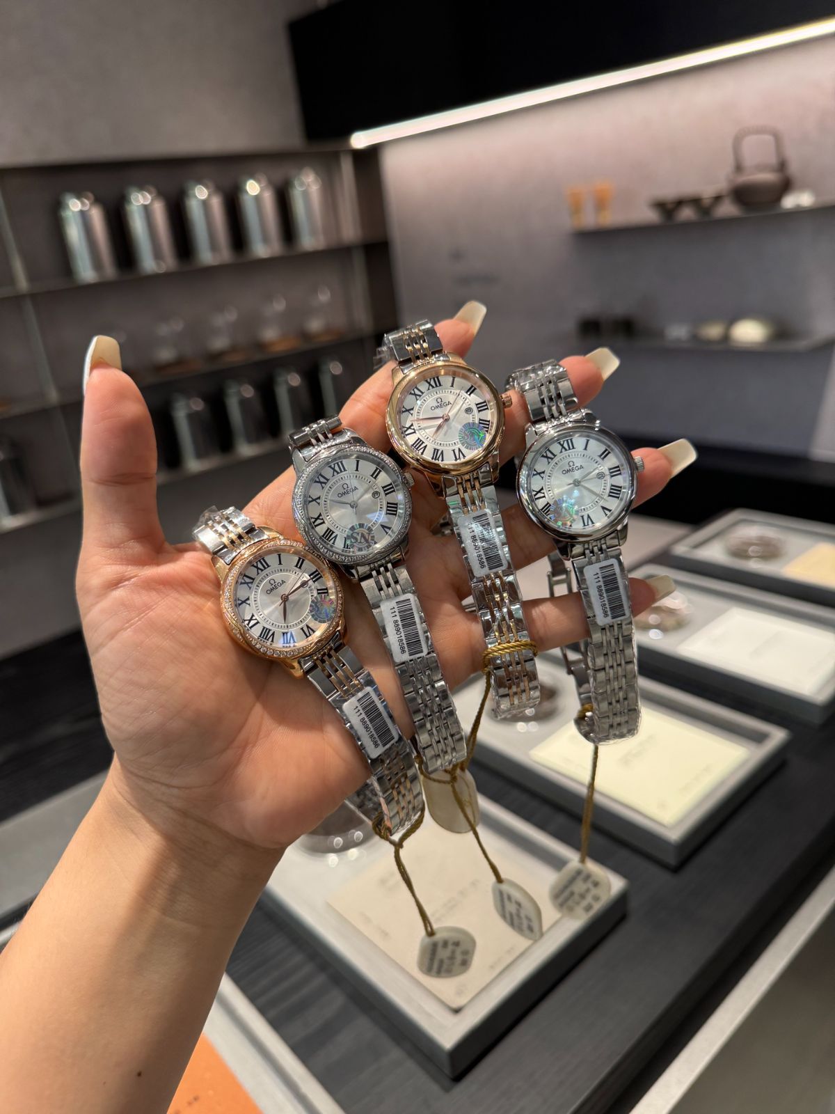 WTO通販 OMEGA レディースクォーツウォッチ-WTO輸入-TEO93