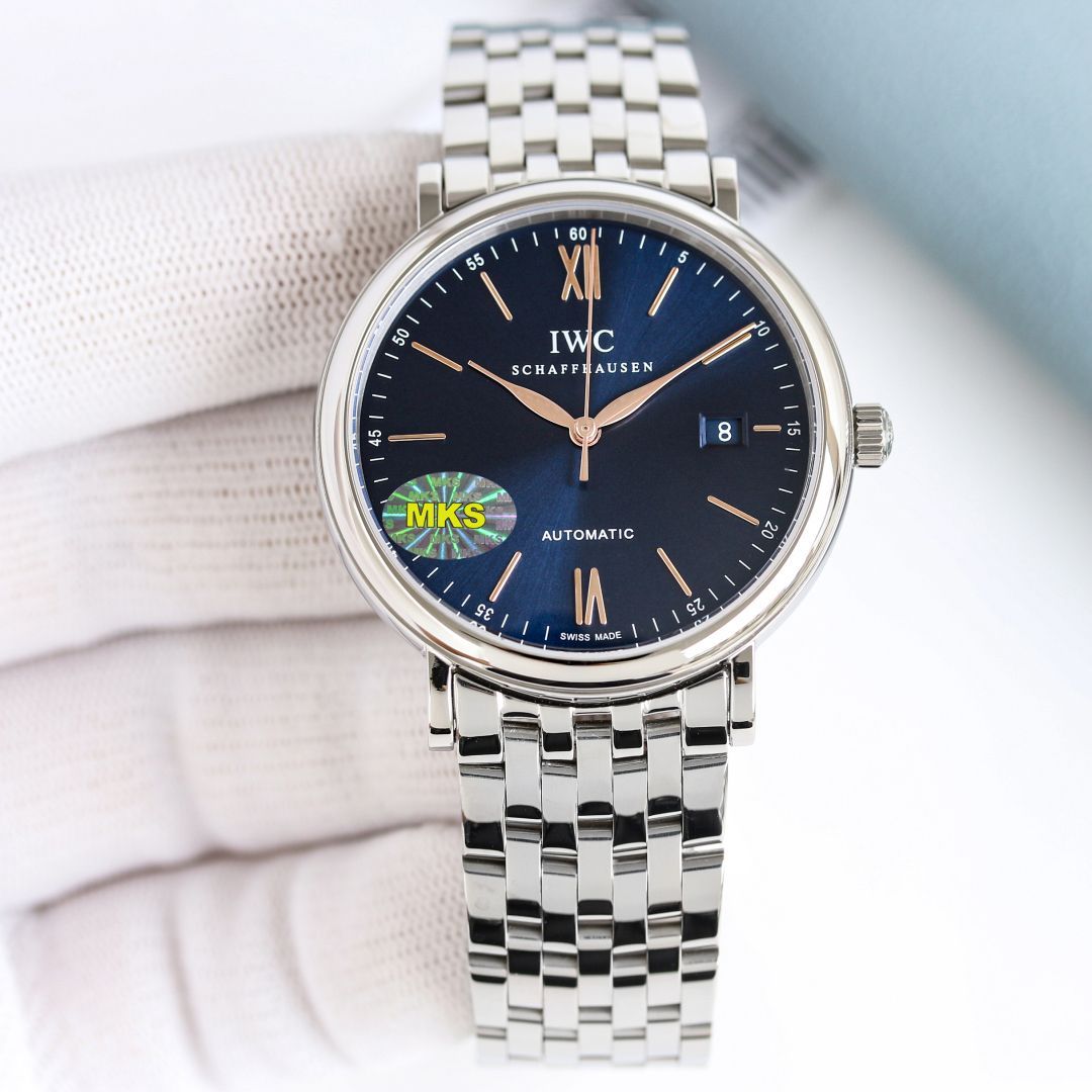 WTO通販 IWC Portofino アイダブルユーエス ポルトフィーノ 鋼製バンド款 男士腕時計-WTO輸入-MMO57