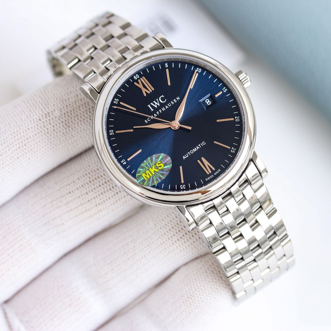 WTO通販 IWC Portofino アイダブルユーエス ポルトフィーノ 鋼製バンド款 男士腕時計-WTO輸入-MMO57