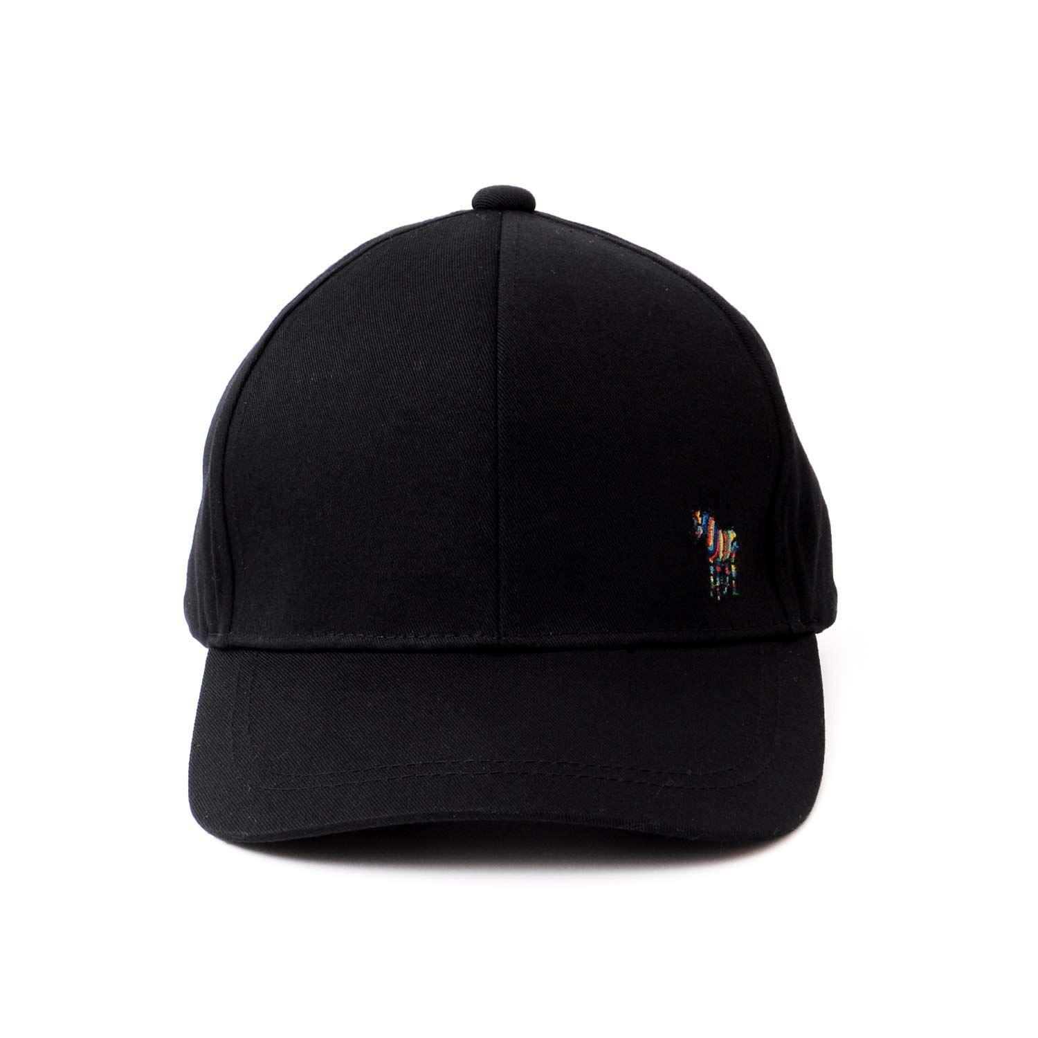 ポール スミス Paul Smith ゼブラ ワンポイント ベースボールキャップ 帽子 ブラック