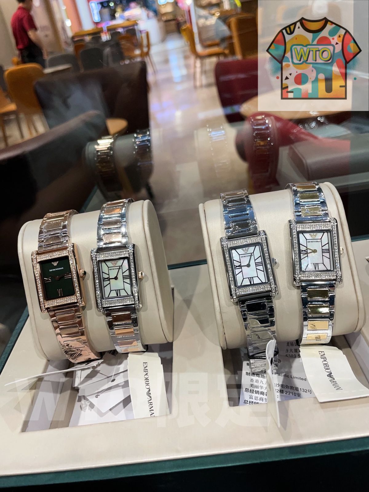 今日 Armani AR 11625 レディースウォッチ-WTO輸入2