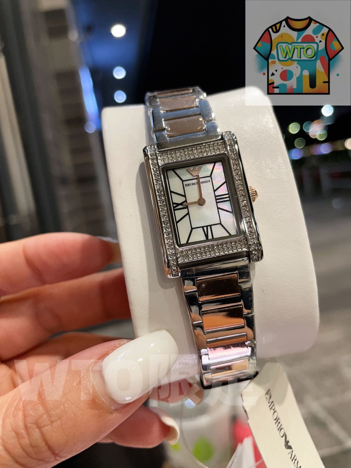  今日 Armani AR 11625 レディースウォッチ 腕時計(デジタル) 時計