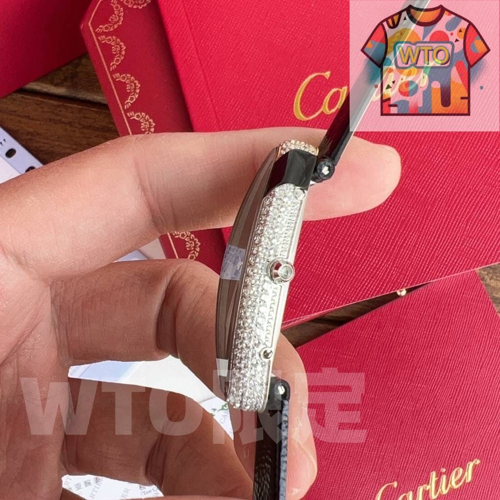  今日 Cartier Baignoire Allongee ミディアムサイズ 腕時計(デジタル) 時計